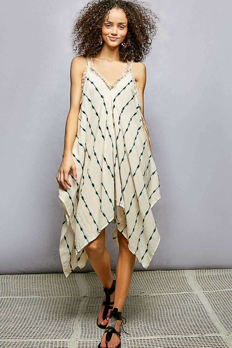 Fringe Handkerchief Dress (PREORDER)