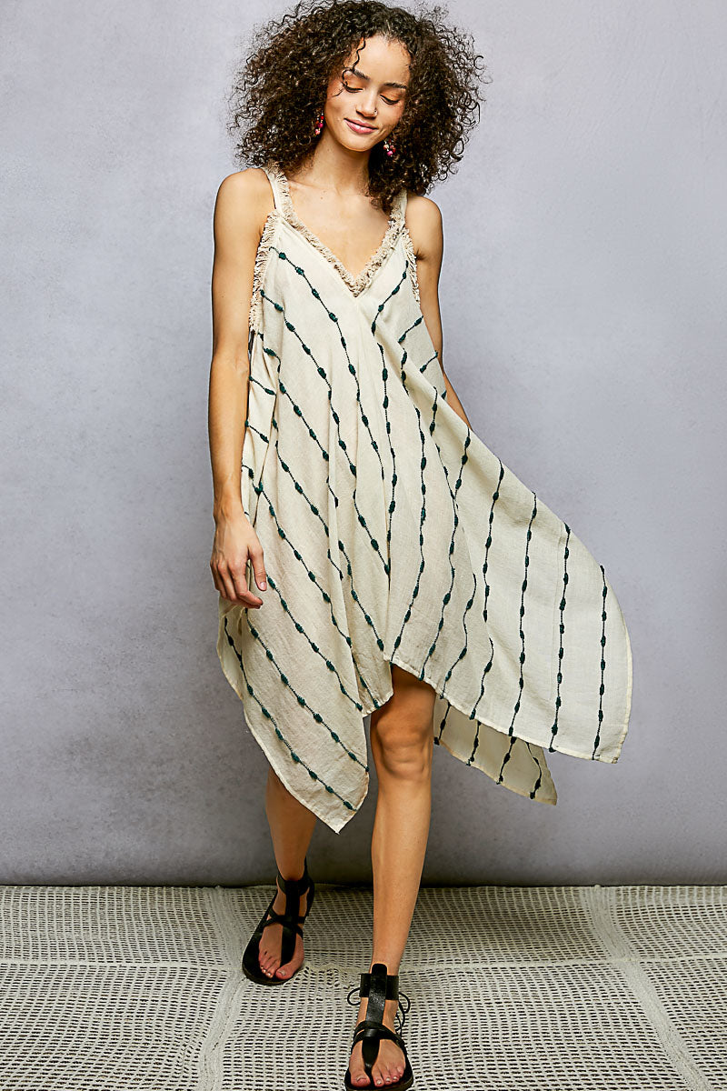 Fringe Handkerchief Dress (PREORDER)