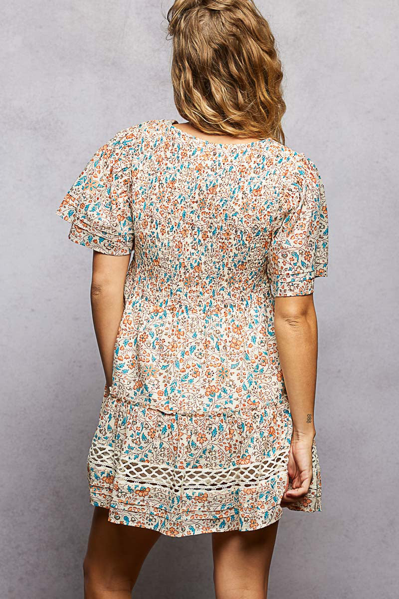 Floral Whisper Mini Dress
