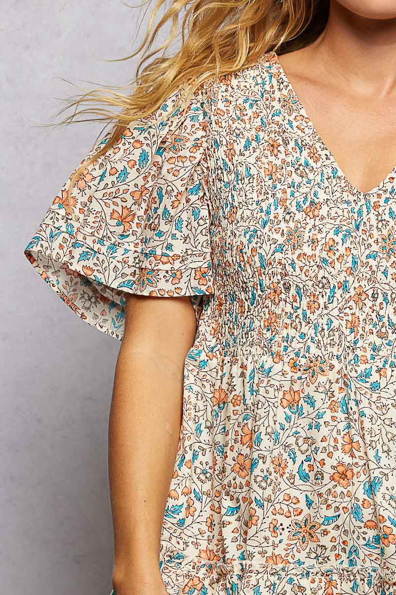 Floral Whisper Mini Dress