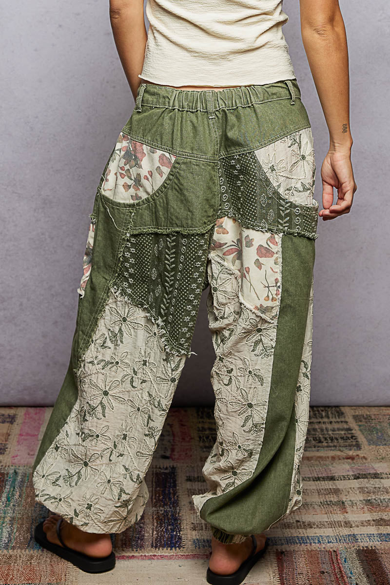 Utility Patch Twill Joggers (PREORDER ITEM 6/6/26)