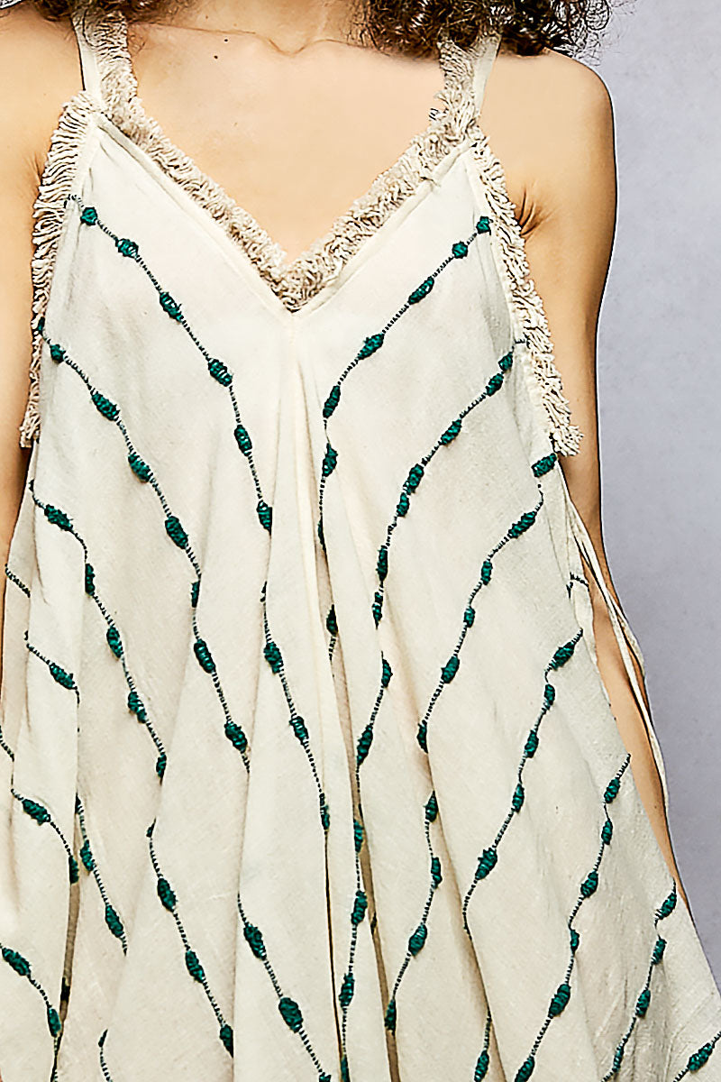 Fringe Handkerchief Dress (PREORDER)