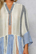 Seaside Sparkle Stripe Dress (PRE ORDER ITEM 5/1/26)