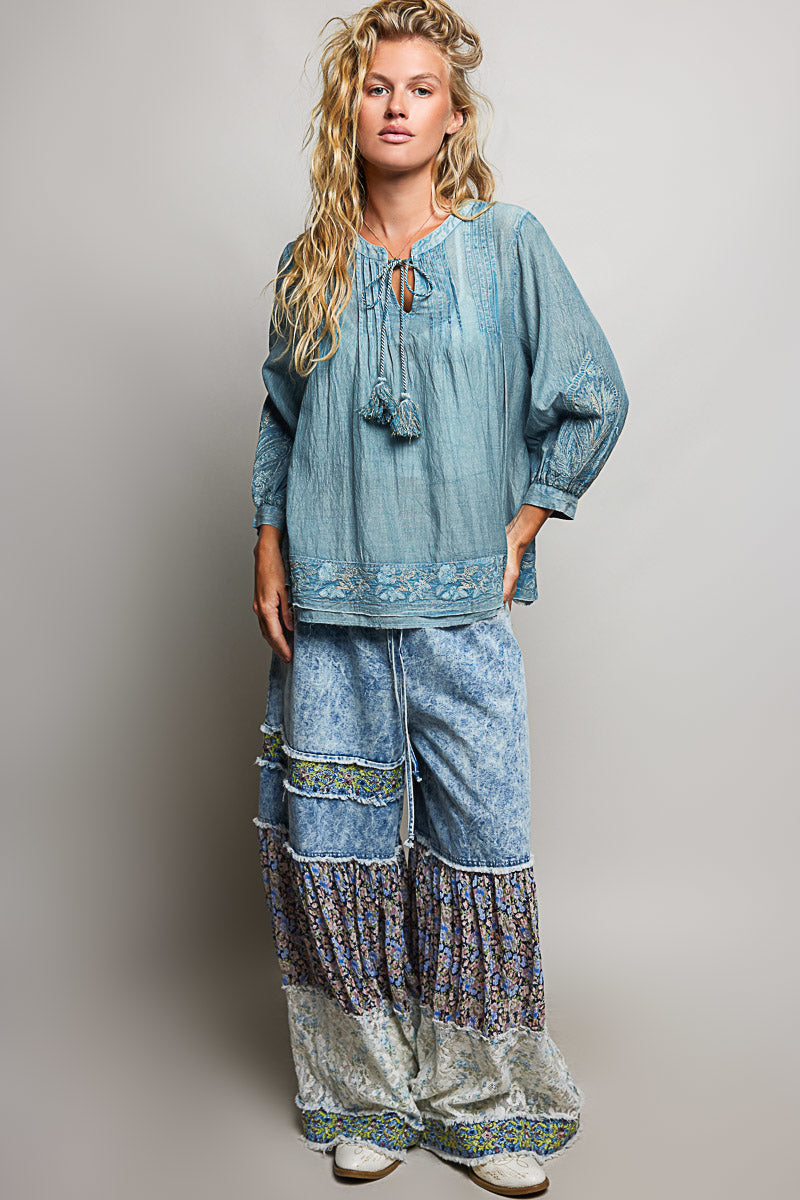 POL WOVEN TOP
