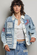 POL LONG SLEEVE REGULAR FIT JACKET TOP