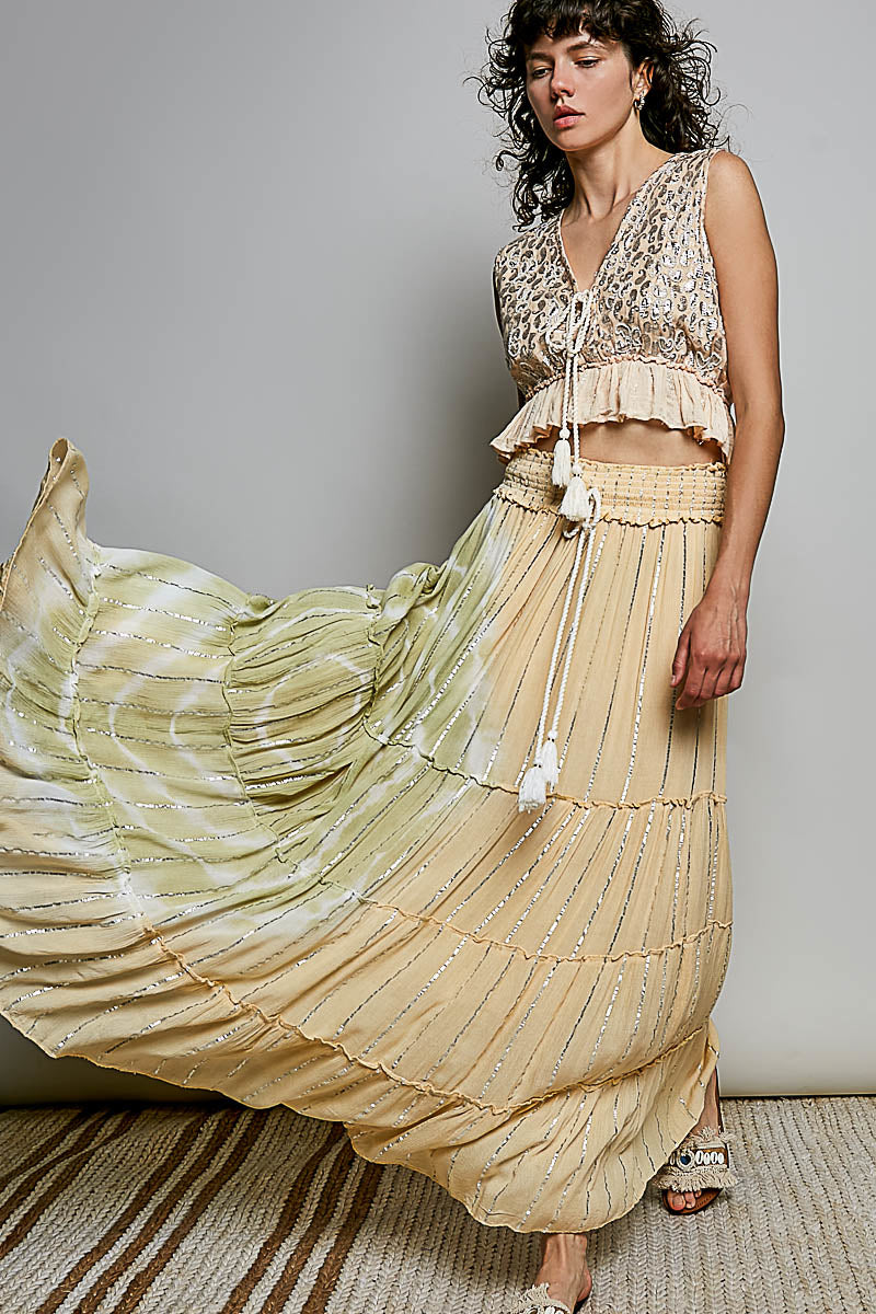 POL MAXI-LENGTH SKIRT