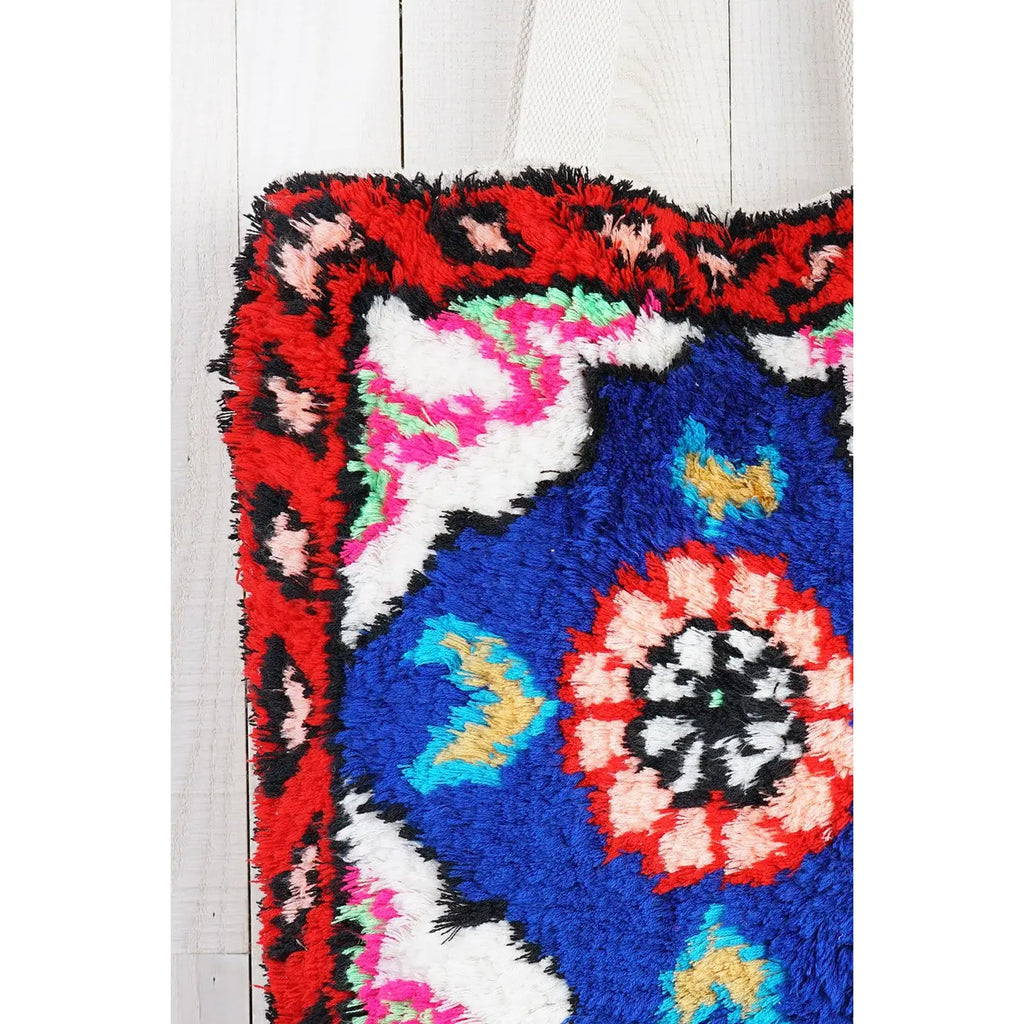 LOVESTITCH Bohemian Fluff Tote Bag