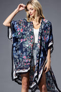 Rose Paisley Viscose Kimono