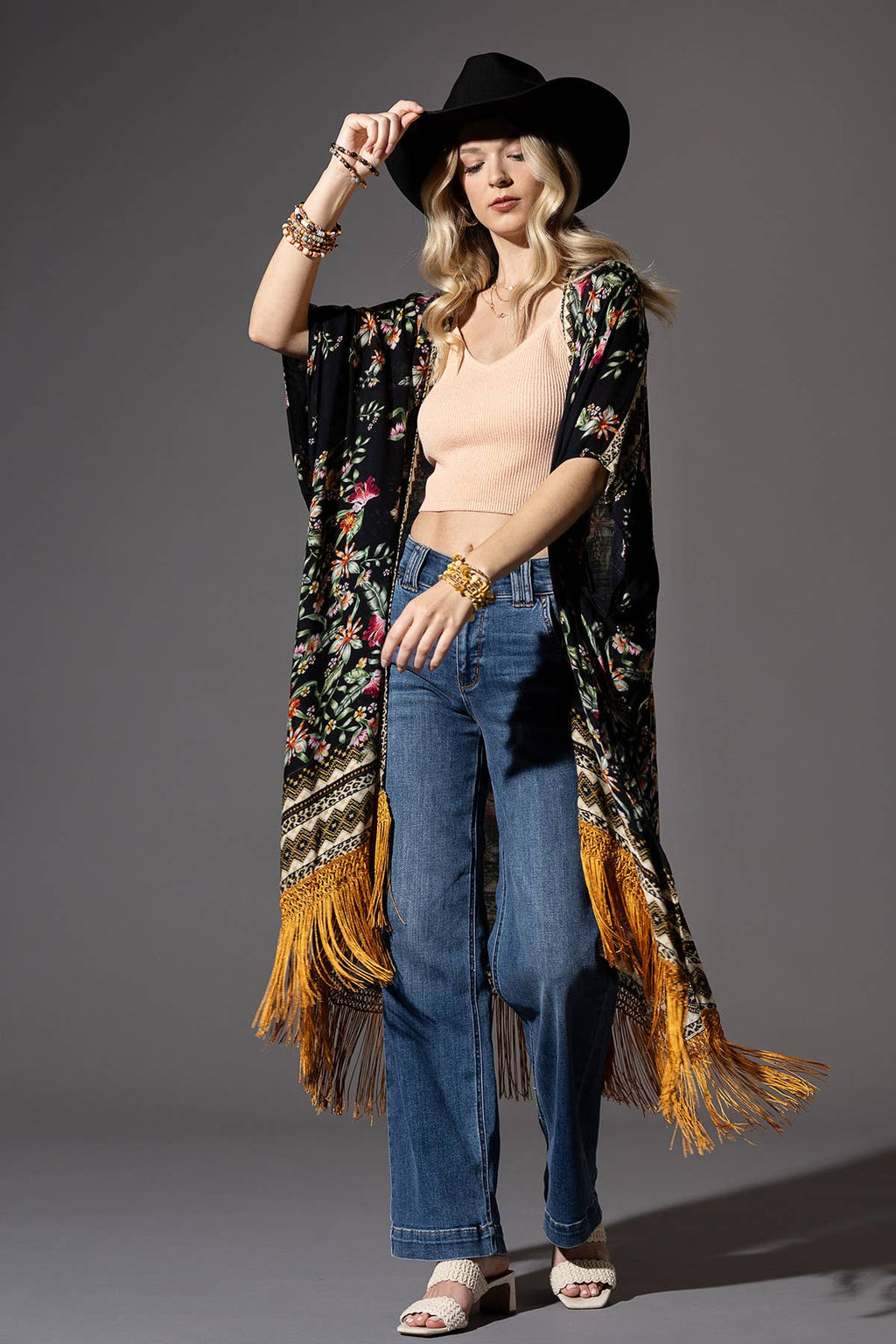 Gallia Floral Kimono