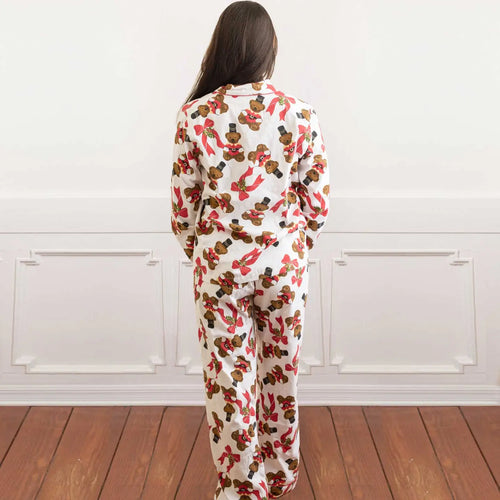 8 Oak Lane Teddies Flannel Pj Set
