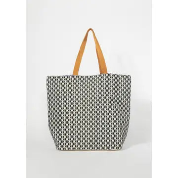 Lovestitch Embroidered Evil Eye Shopper Tote Bag