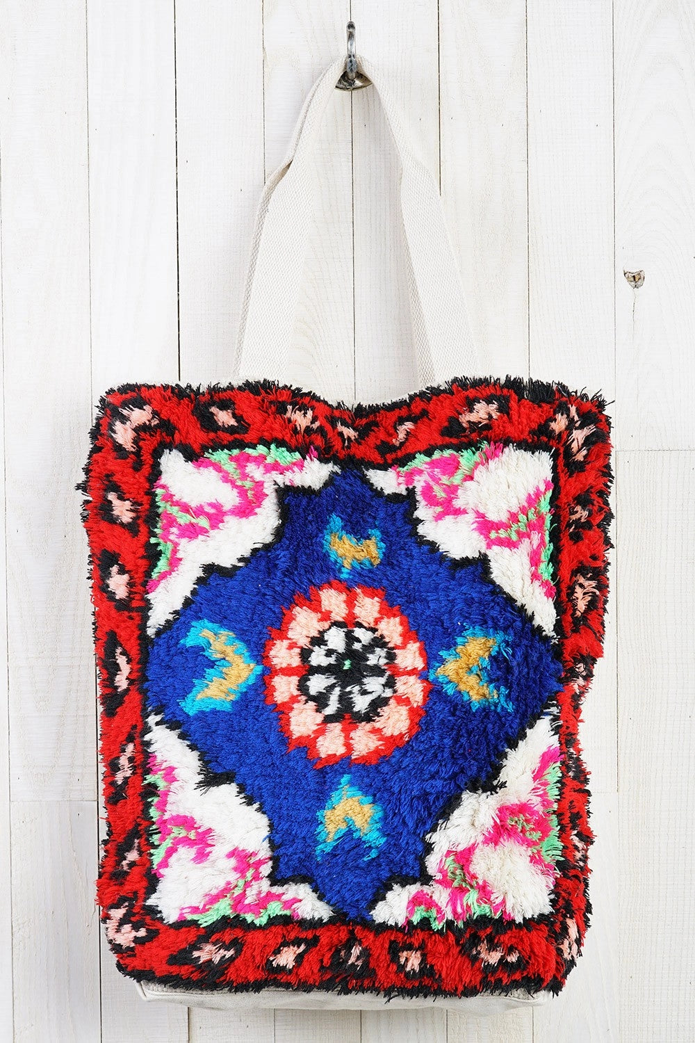 LOVESTITCH Bohemian Fluff Tote Bag
