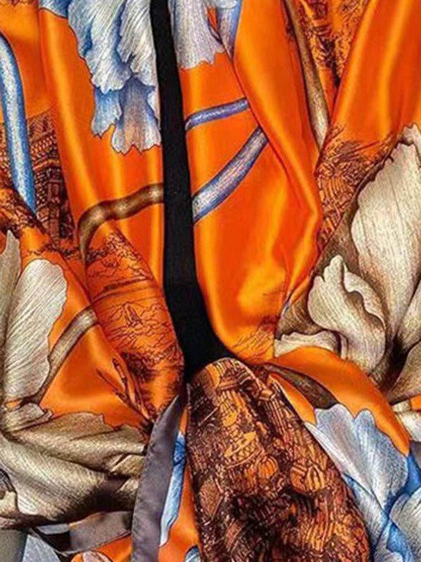 Wild Floral Printed Shawl