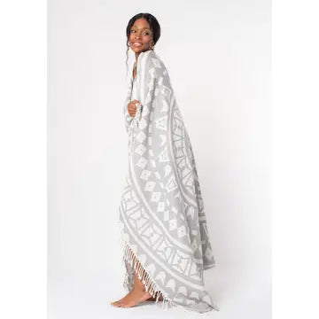 Lovestitch Bohemian Geometric Oversized Beach Towel