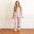 8 Oak Lane Nutcracker Rose Flannel Pj Set