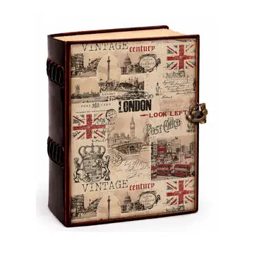 Billion Brothers London Vintage Celtic Leather Journal Notebook Diary Cover