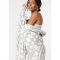 Lovestitch Bohemian Geometric Oversized Beach Towel