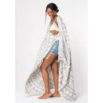 Lovestitch Bohemian Geometric Oversized Beach Towel