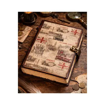 Billion Brothers London Vintage Celtic Leather Journal Notebook Diary Cover